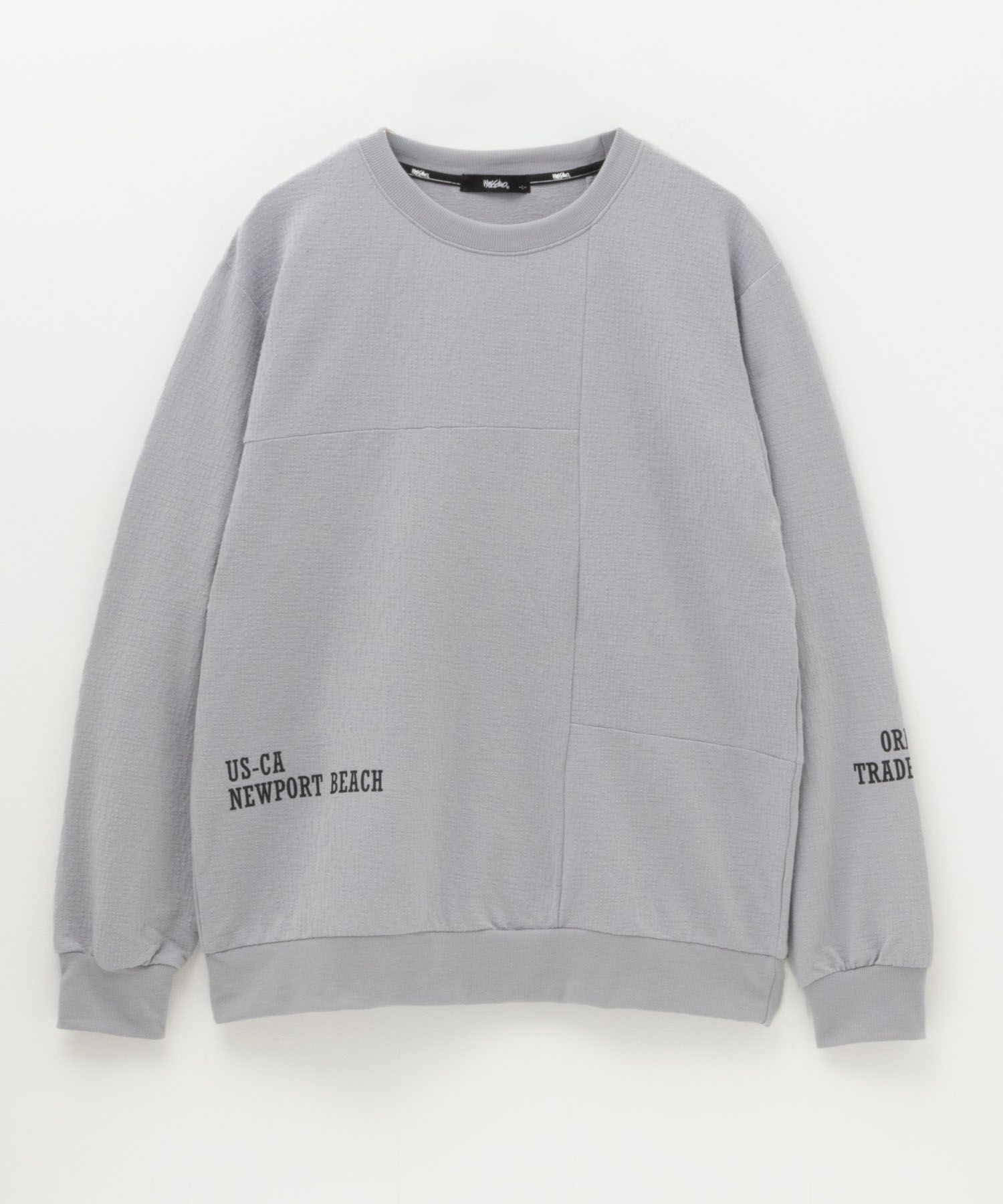 MOSSIMO ふくれジャガードトレーナー メンズ