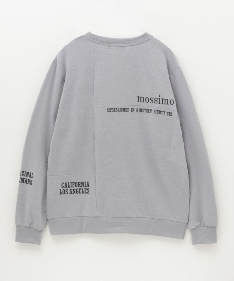 MOSSIMO  ふくれジャガードトレーナー メンズ商品画像-4