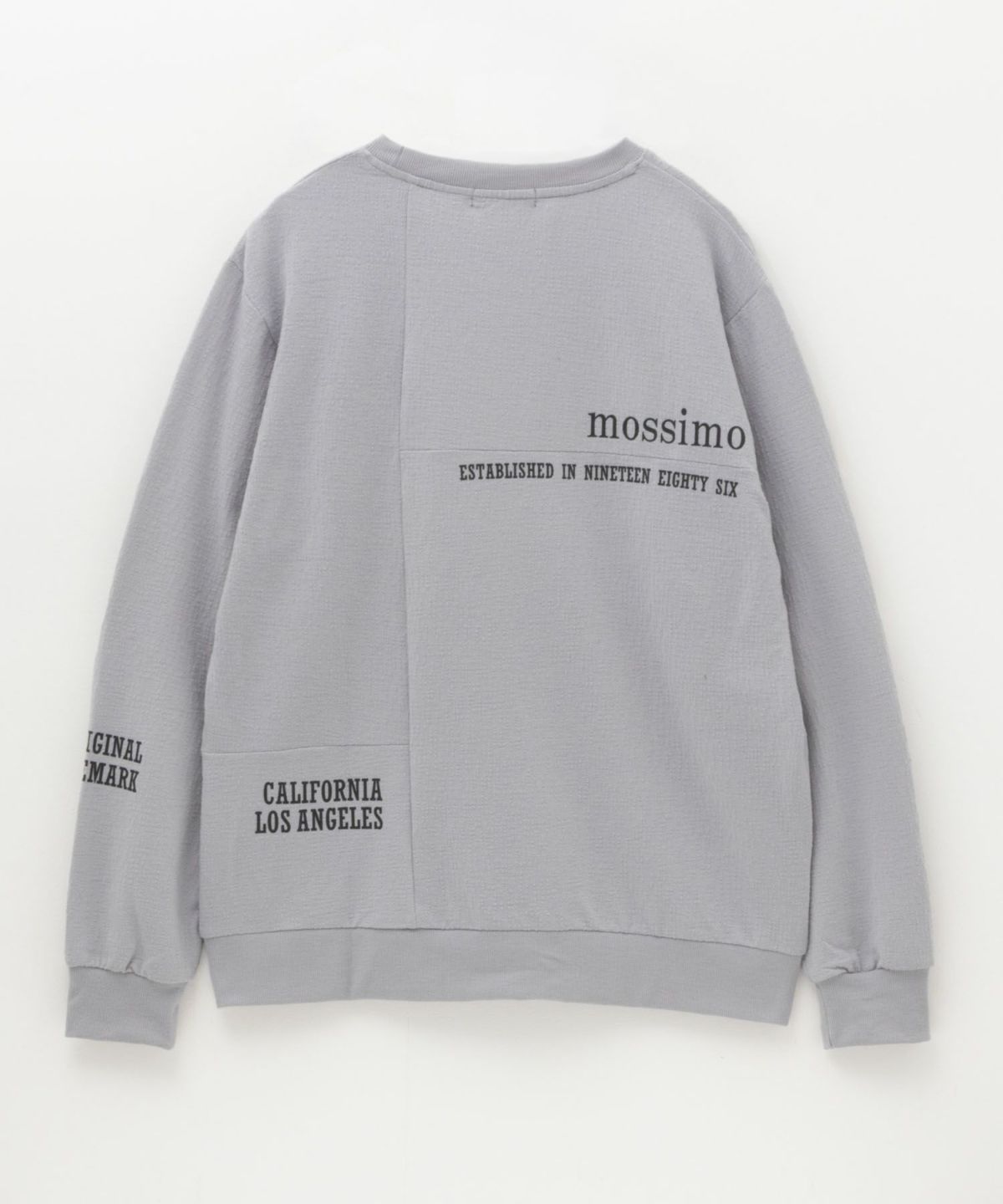 MOSSIMO ふくれジャガードトレーナー メンズ