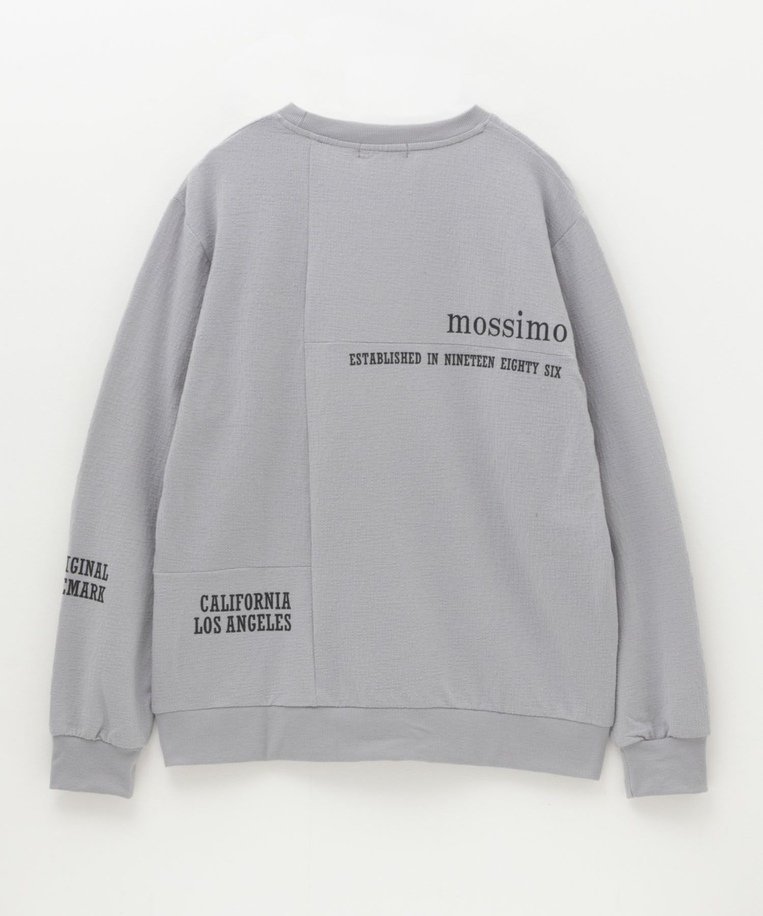 MOSSIMO  ふくれジャガードトレーナー メンズ商品サムネイル-4