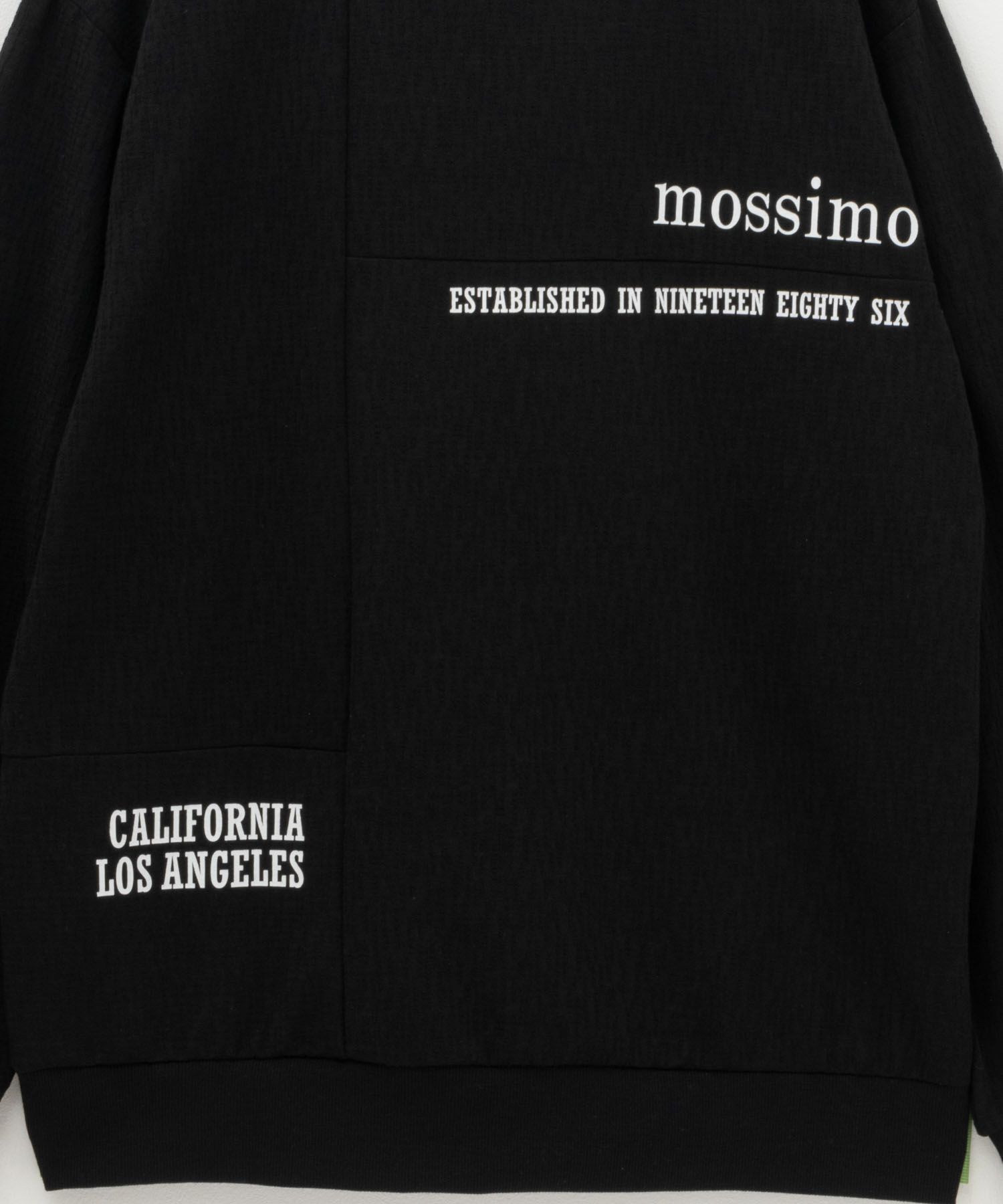 MOSSIMO ふくれジャガードトレーナー メンズ