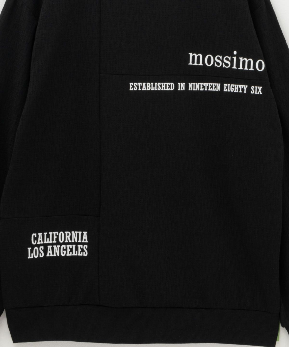 MOSSIMO ふくれジャガードトレーナー メンズ