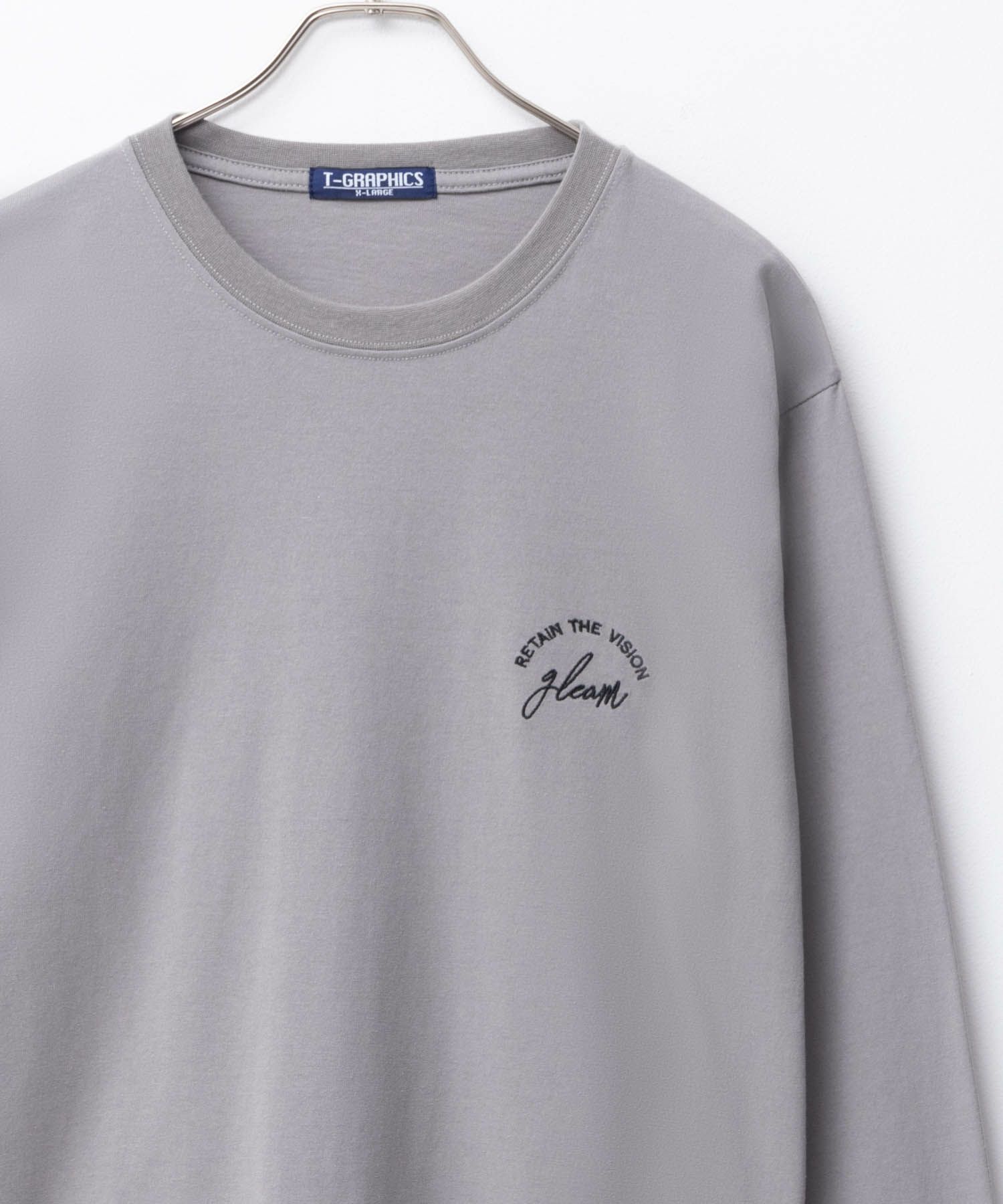 T-GRAPHICS  ロゴデザイン長袖Tシャツ メンズ商品サムネイル-2