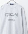 T-GRAPHICS ロゴデザイン長袖Tシャツ メンズ