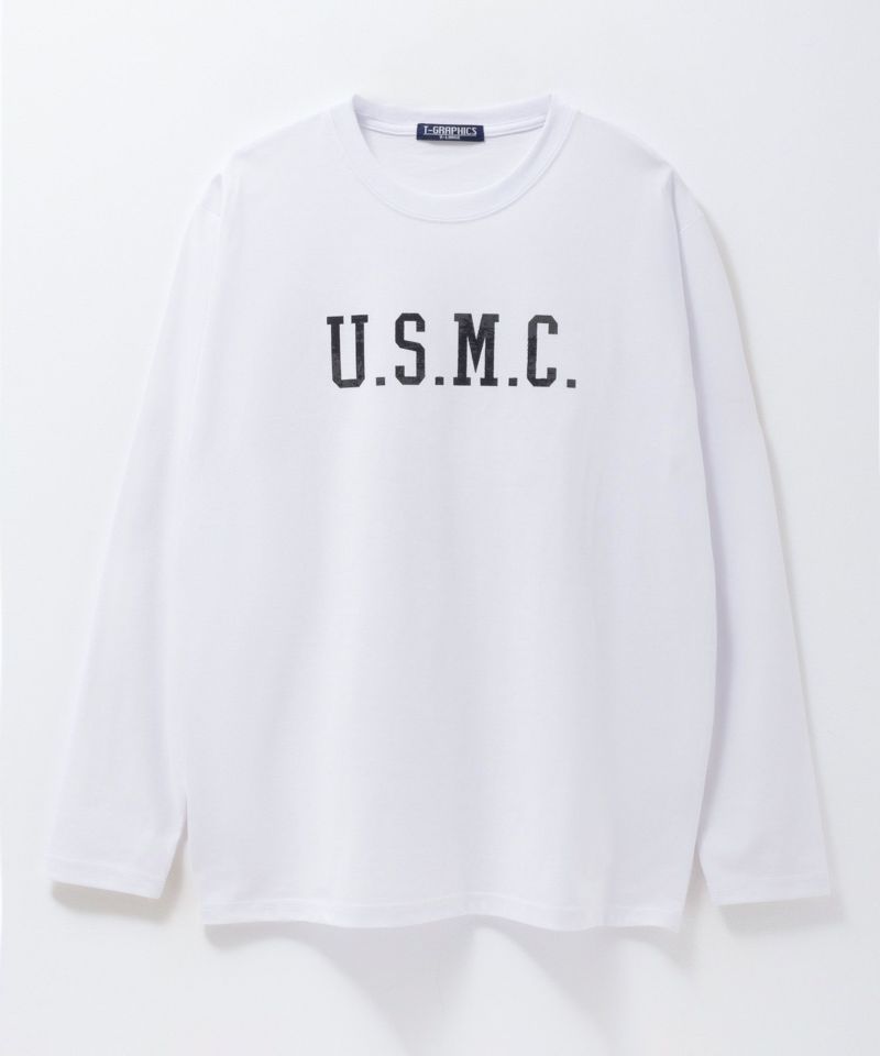 T-GRAPHICS  ミリタリープリント長袖Tシャツ メンズ商品画像-5