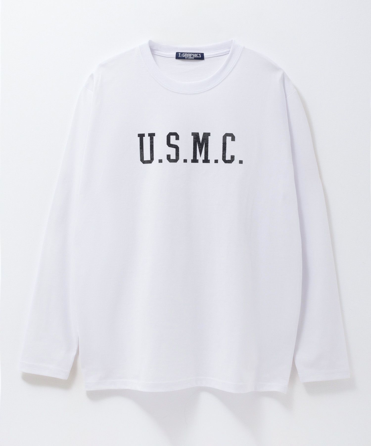 T-GRAPHICS  ミリタリープリント長袖Tシャツ メンズ商品サムネイル-5