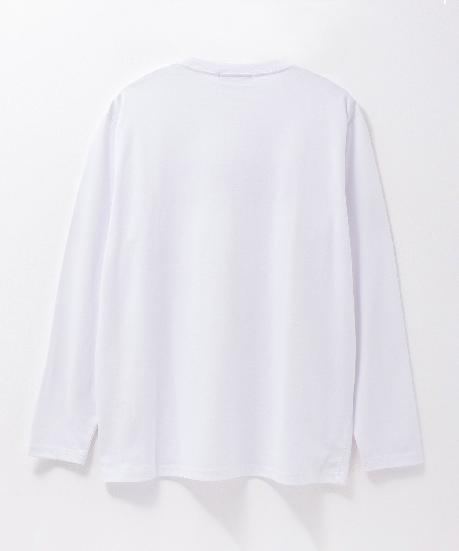 T-GRAPHICS ミリタリープリント長袖Tシャツ メンズ