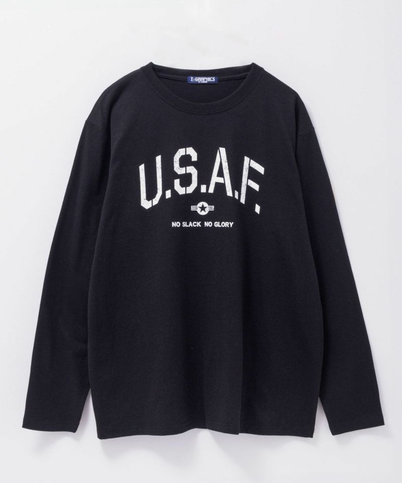 T-GRAPHICS  ミリタリープリント長袖Tシャツ メンズ商品画像-9