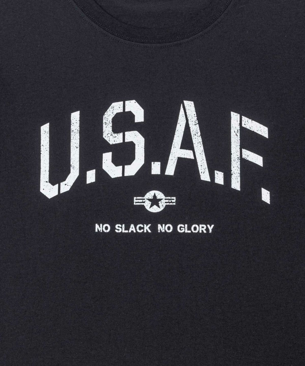 T-GRAPHICS ミリタリープリント長袖Tシャツ メンズ