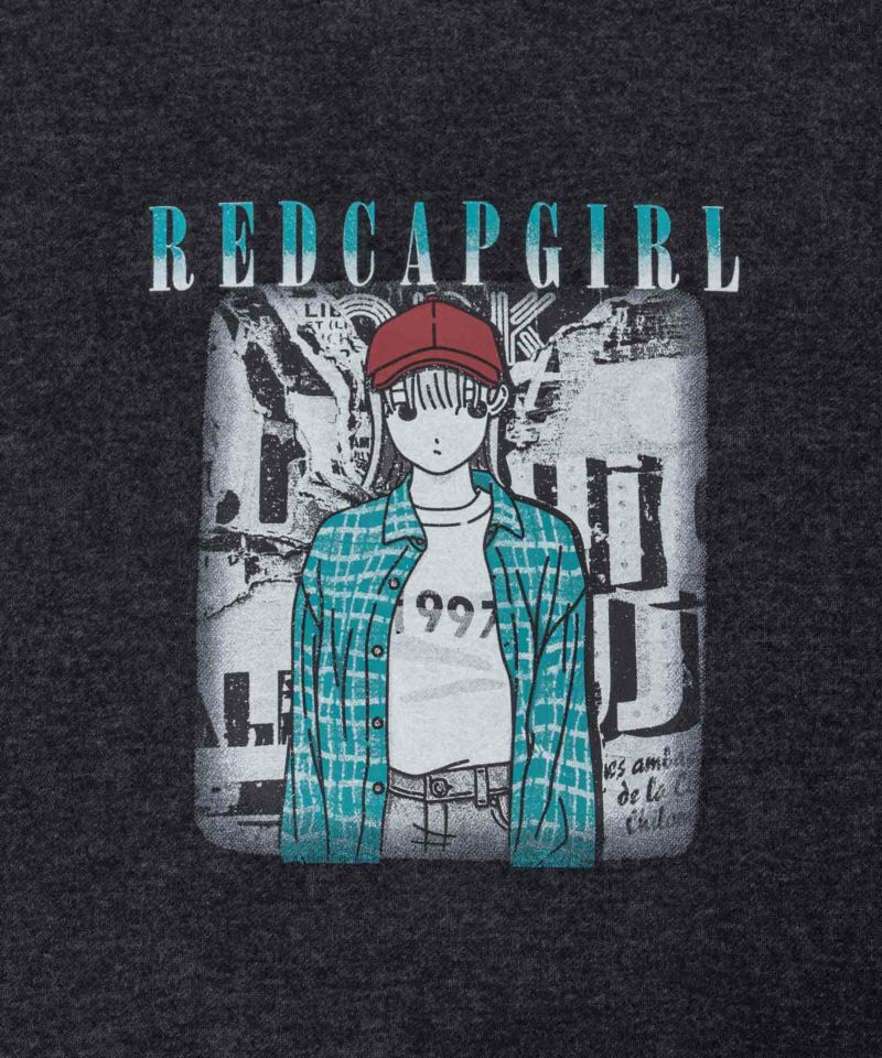 RED CAP GIRL  裏起毛スノーウォッシュクルーネックスウェット メンズ商品画像-10