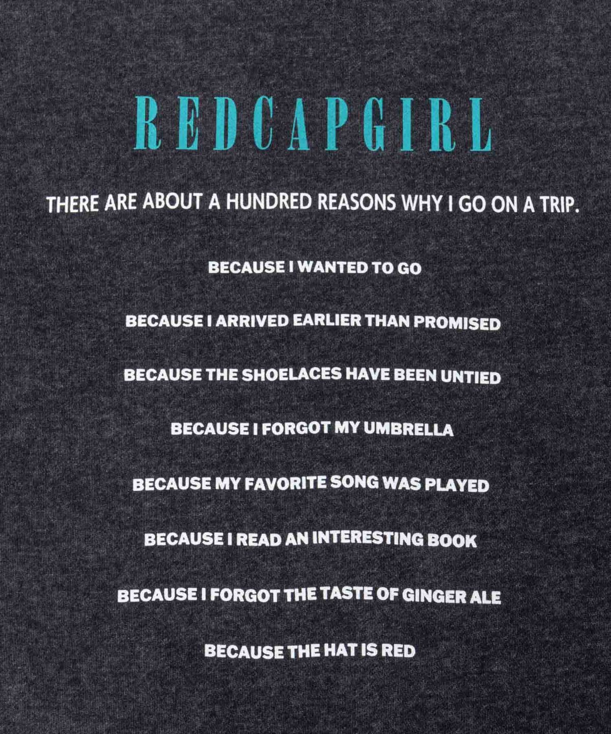 RED CAP GIRL 裏起毛スノーウォッシュクルーネックスウェット メンズ