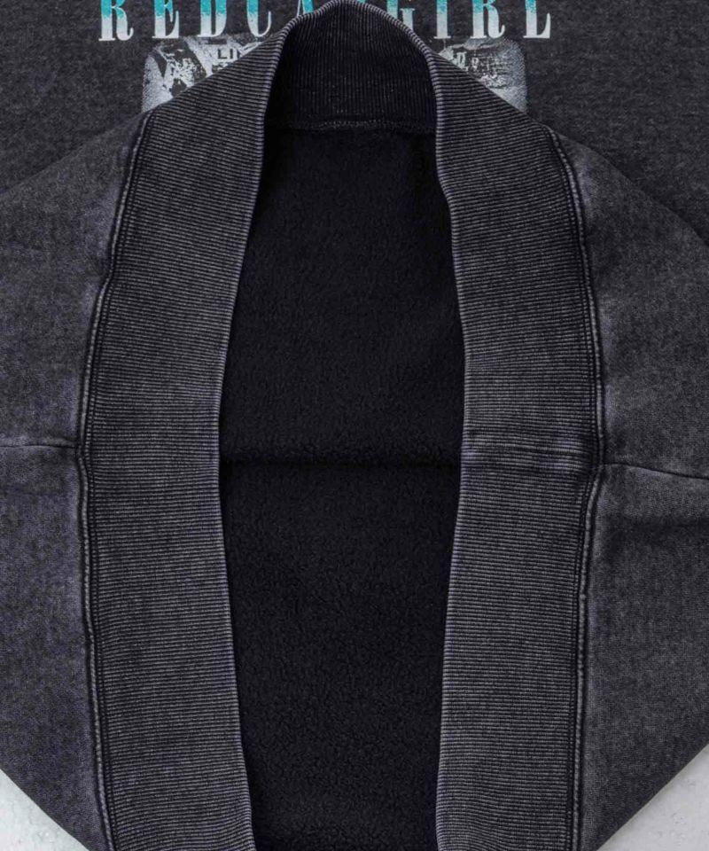 RED CAP GIRL  裏起毛スノーウォッシュクルーネックスウェット メンズ商品画像-12