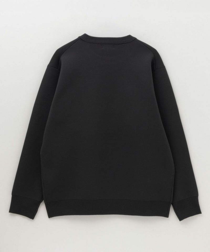 7Gジャガードスウェットライククルーニット メンズ商品画像-6