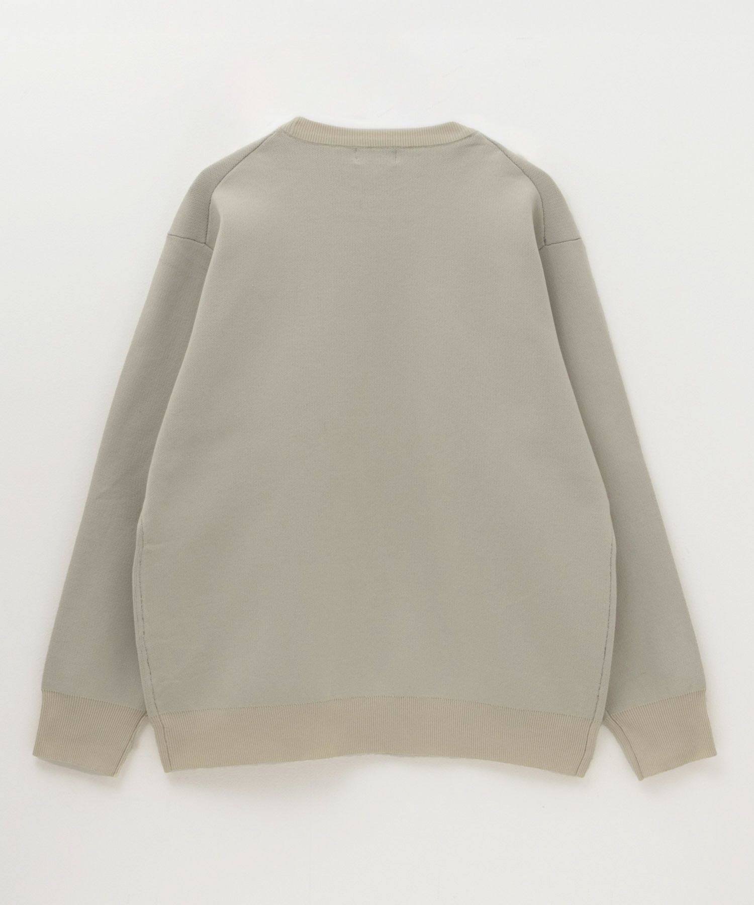 7Gジャガードスウェットライククルーニット メンズ商品サムネイル-8