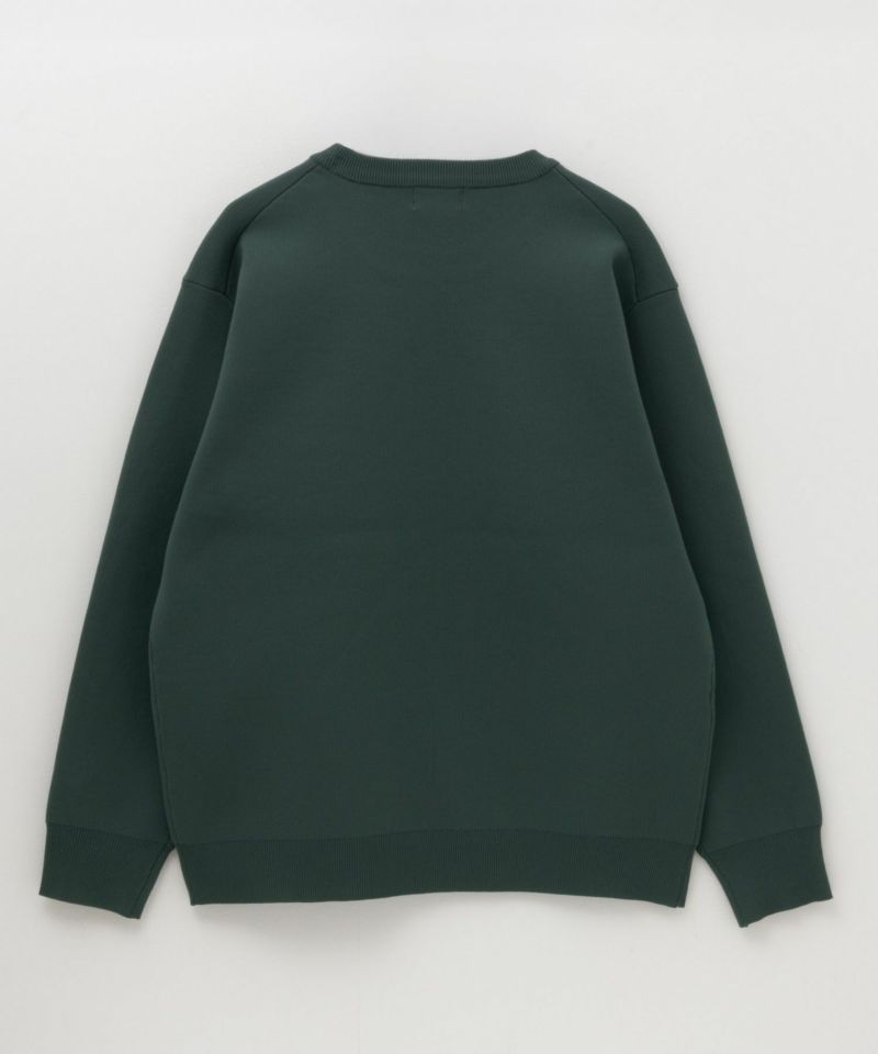 7Gジャガードスウェットライククルーニット メンズ商品画像-10