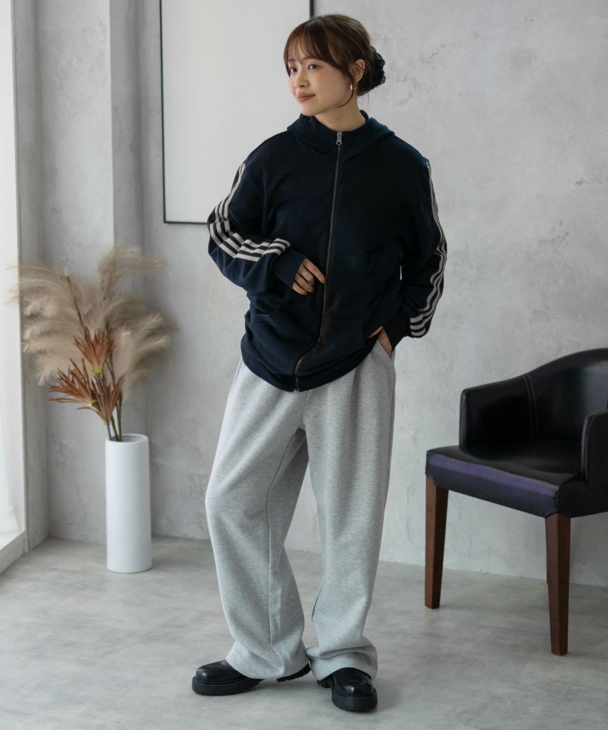 URBAN COLLECTION ワイドスウェットパンツ メンズ