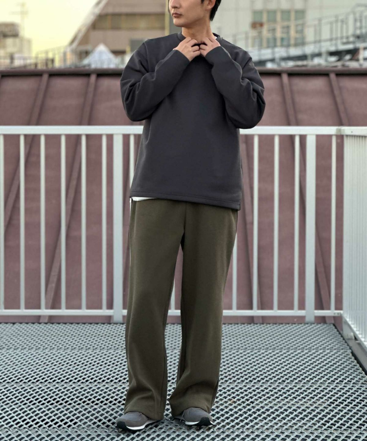 URBAN COLLECTION ワイドスウェットパンツ メンズ