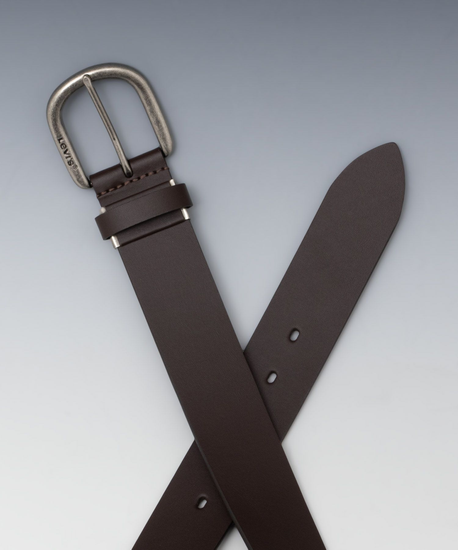 Levi's 40mmベーシックレザーベルト メンズ