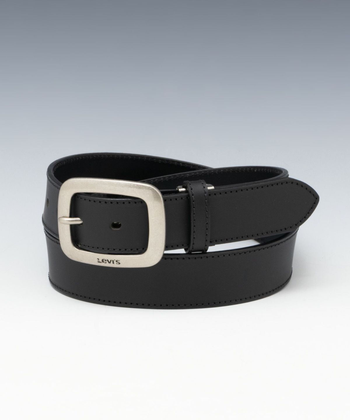 Levi's 35mmステッチレザーベルト メンズ