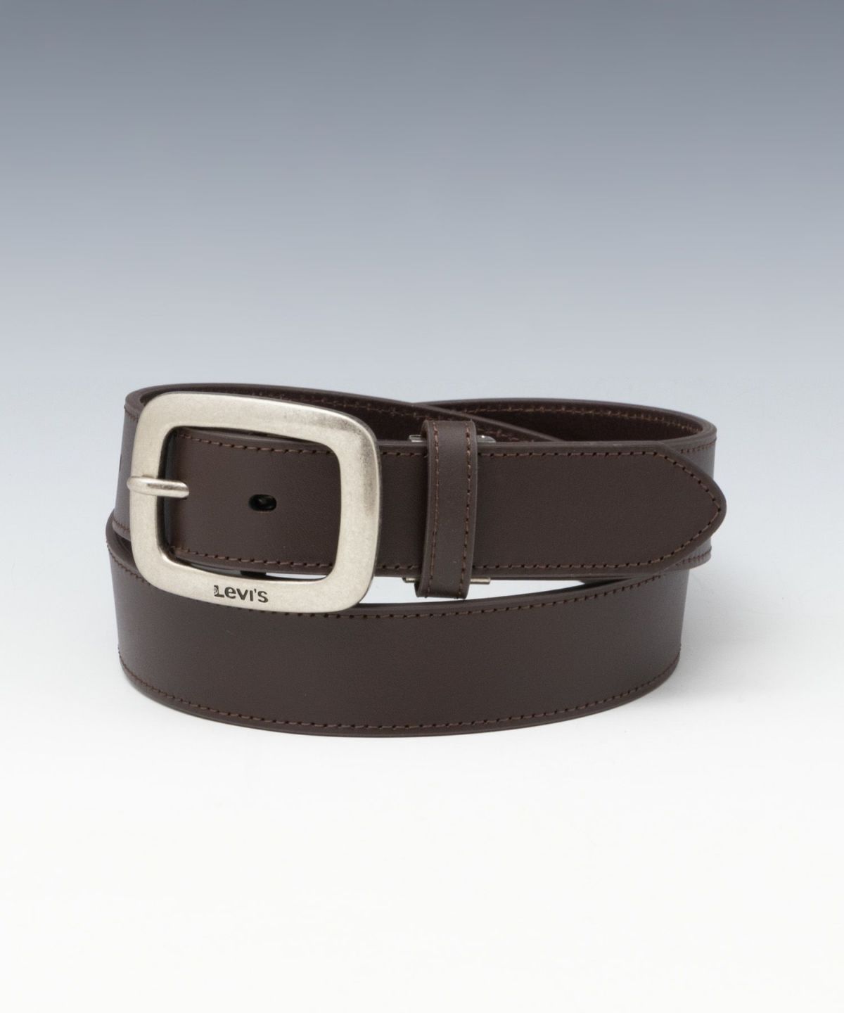 Levi's 35mmステッチレザーベルト メンズ