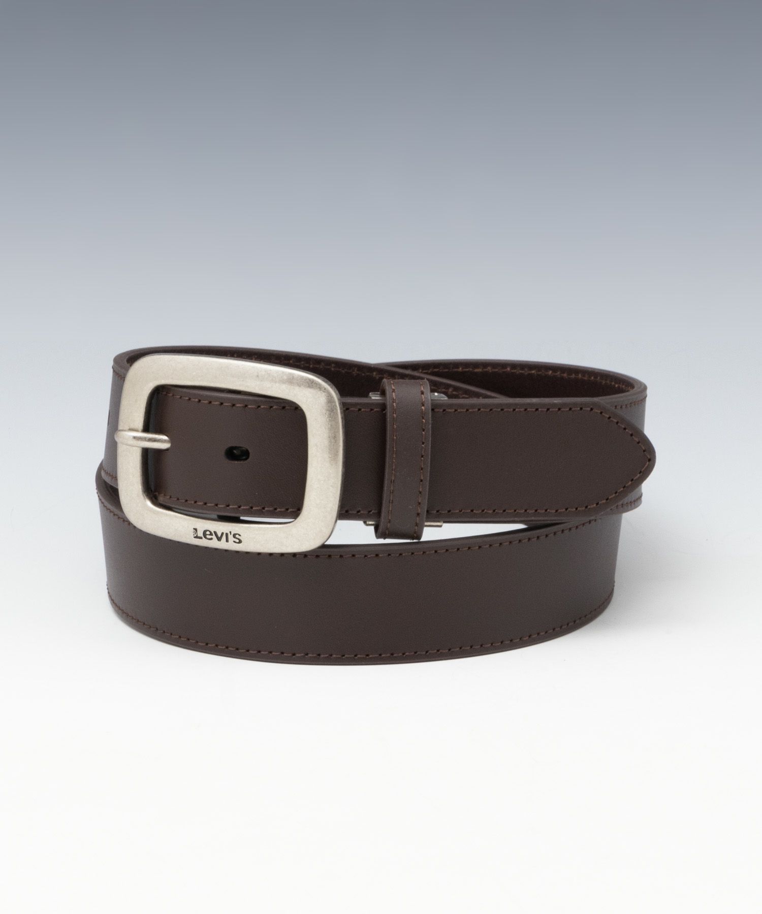 Levi's 35mmステッチレザーベルト メンズ