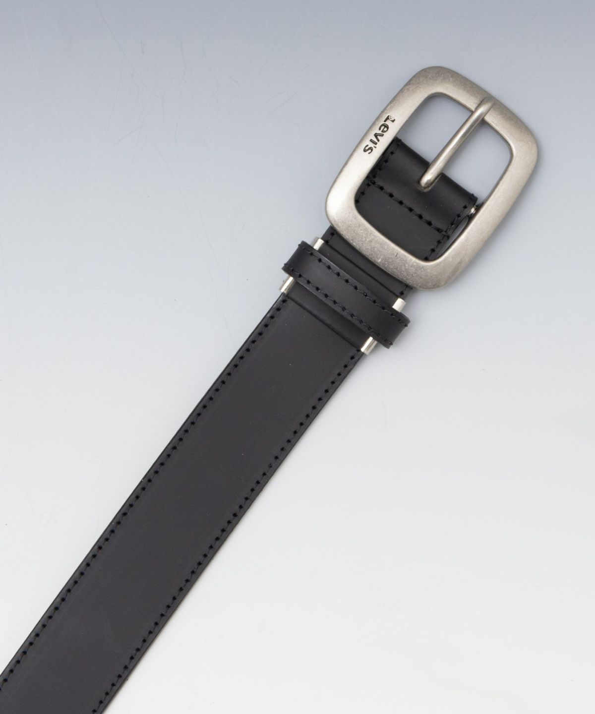 Levi's 35mmステッチレザーベルト メンズ