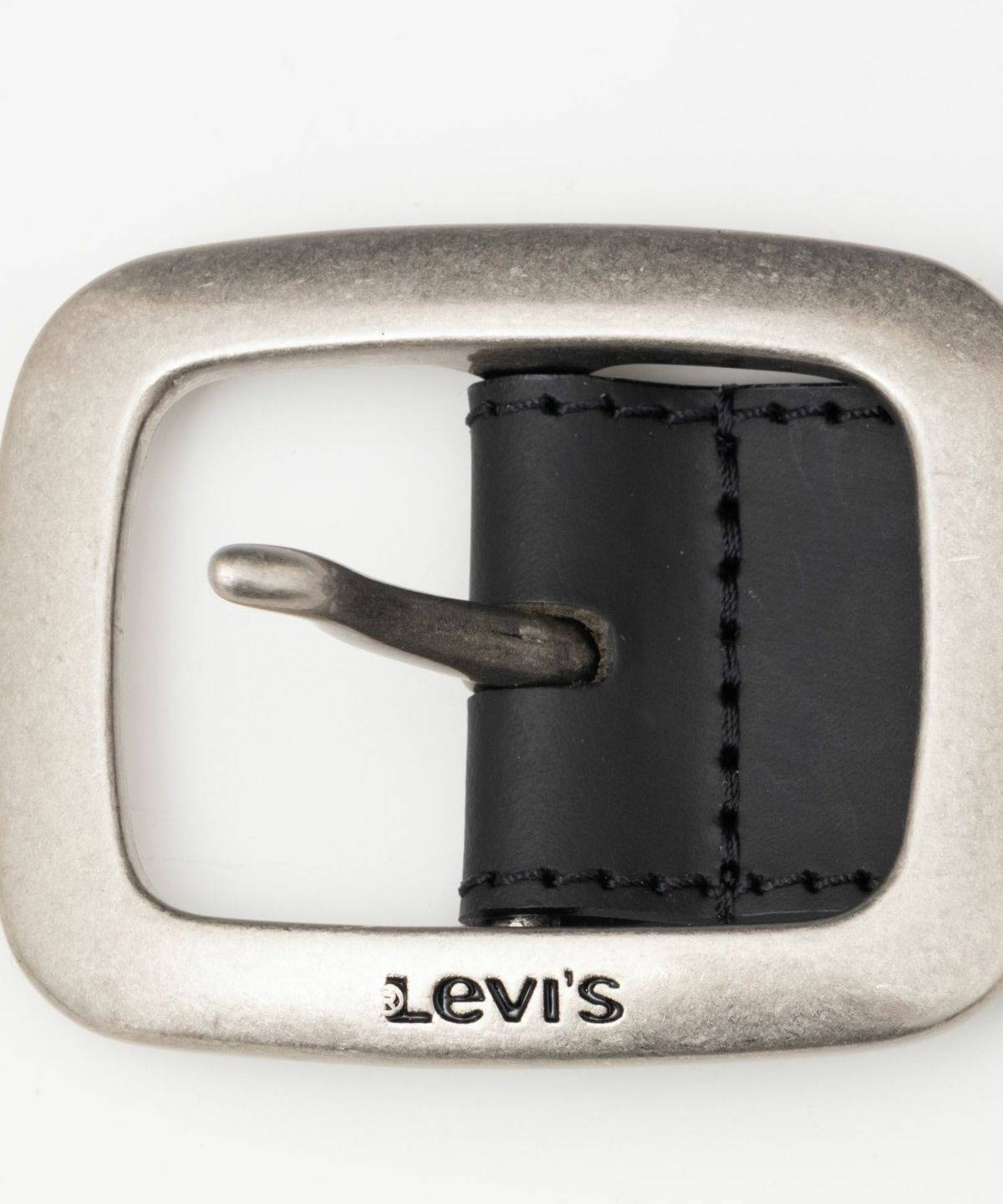 Levi's 35mmステッチレザーベルト メンズ