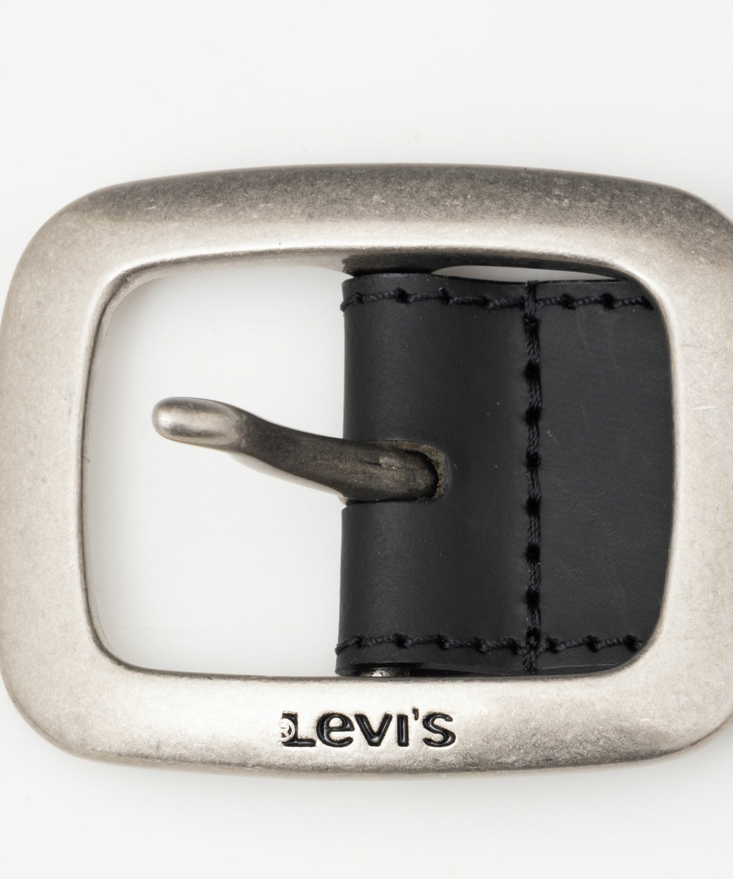 Levi's 35mmステッチレザーベルト メンズ