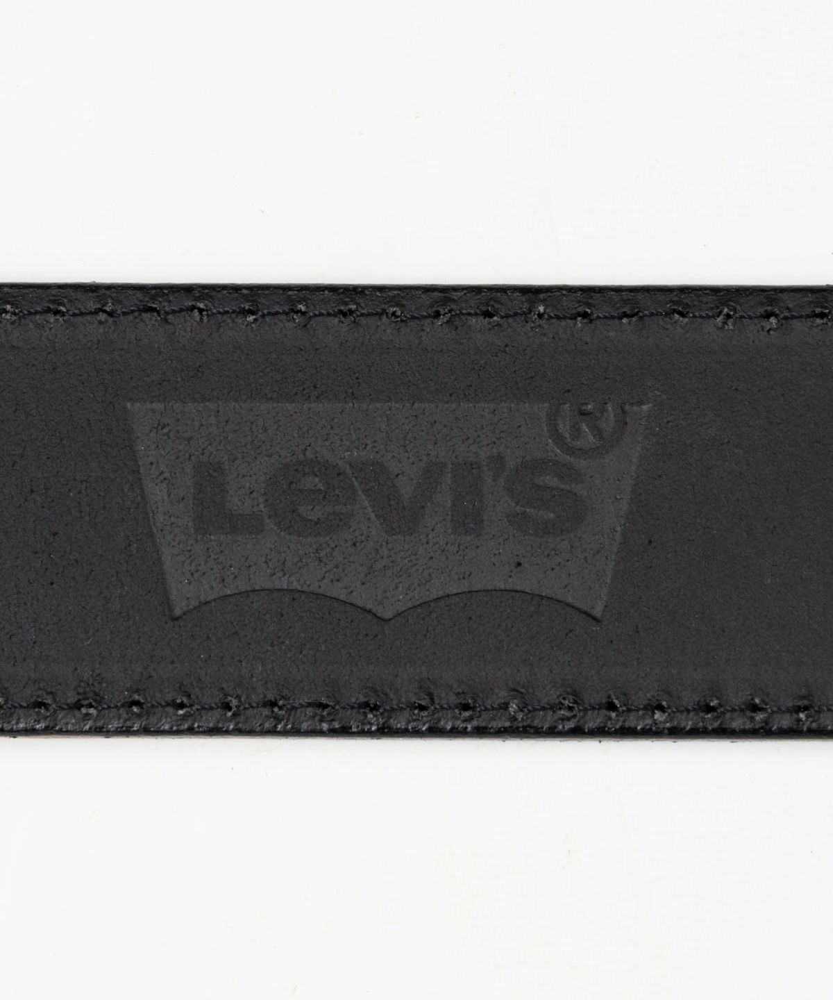 Levi's 35mmステッチレザーベルト メンズ