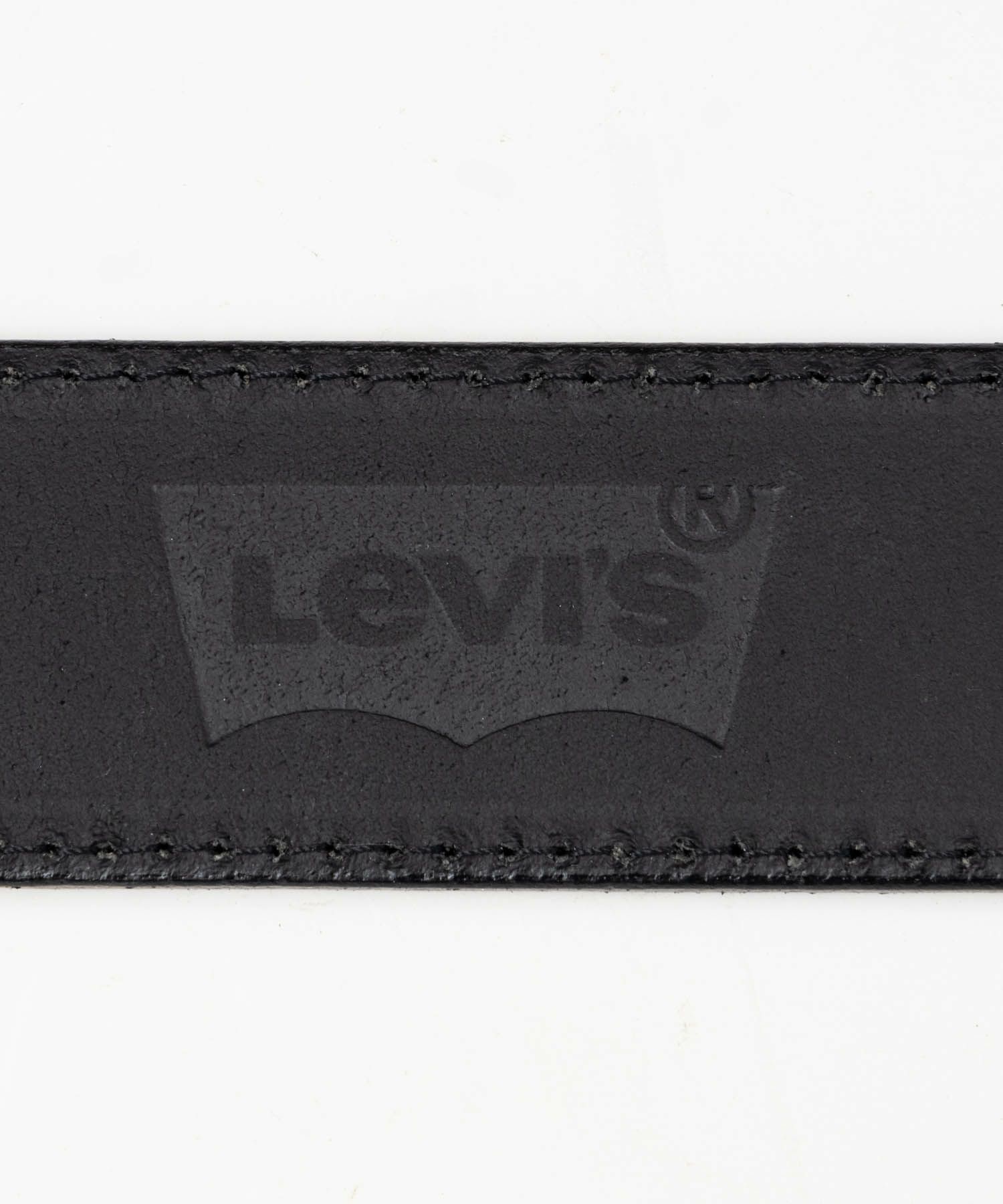 Levi's 35mmステッチレザーベルト メンズ