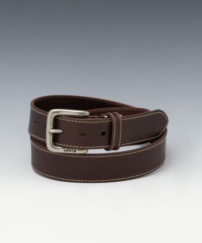Levi's  35mmステッチカラーレザーベルト メンズ