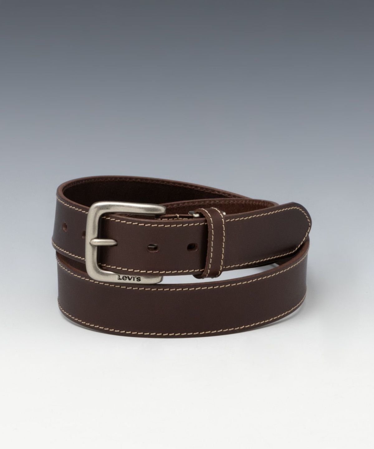 Levi's 35mmステッチカラーレザーベルト メンズ