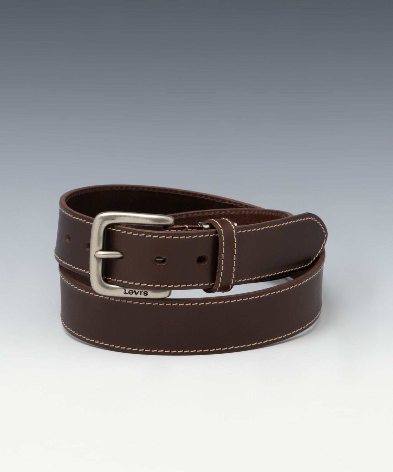 Levi's 35mmステッチカラーレザーベルト メンズ