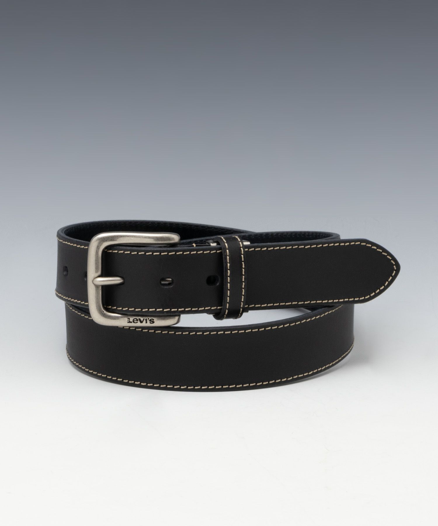 Levi's 35mmステッチカラーレザーベルト メンズ