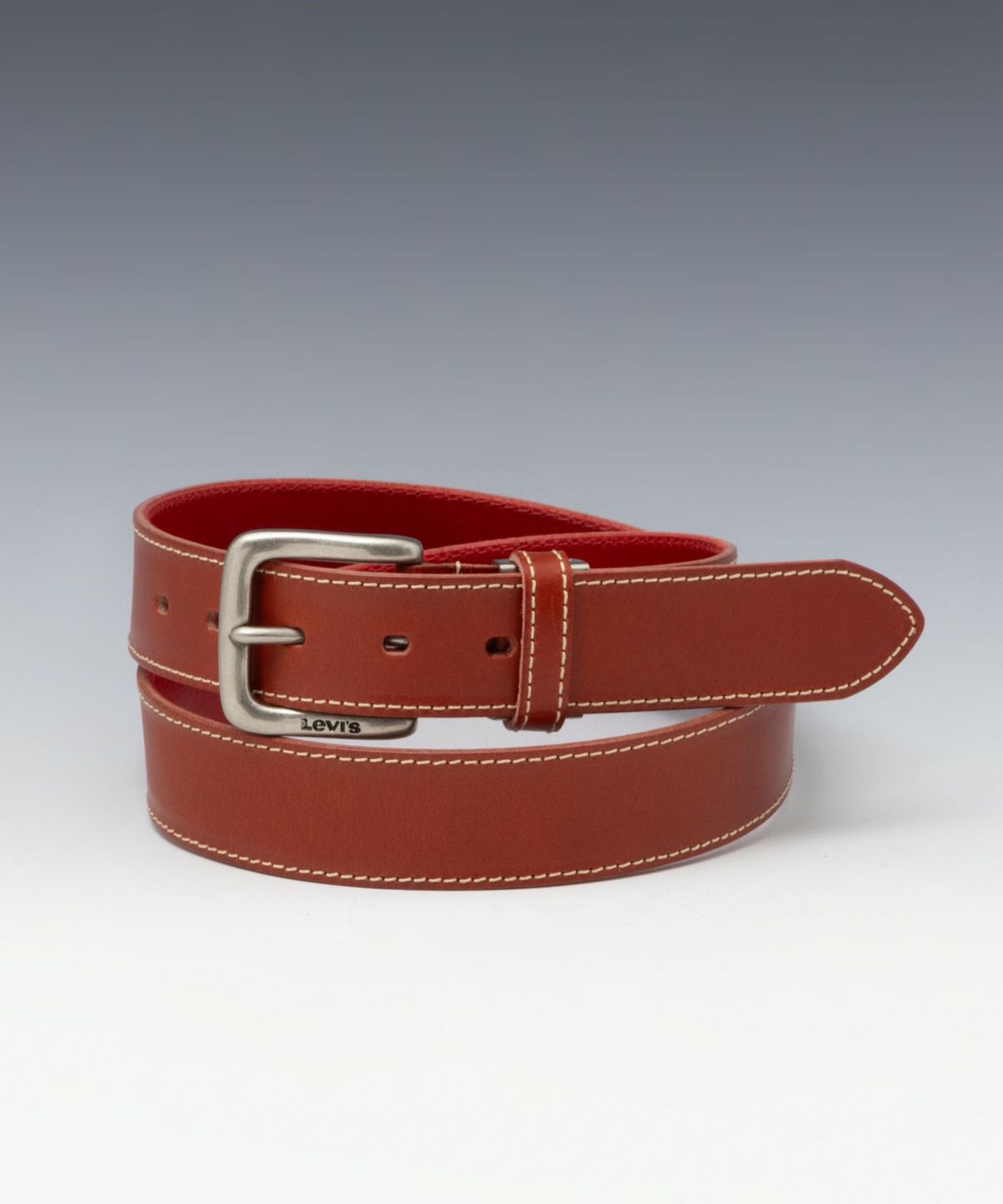 Levi's 35mmステッチカラーレザーベルト メンズ