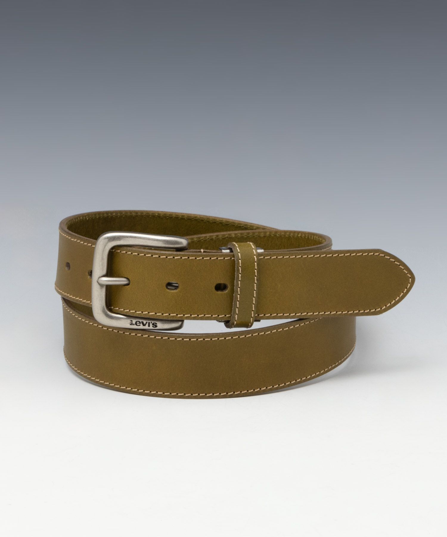 Levi's 35mmステッチカラーレザーベルト メンズ