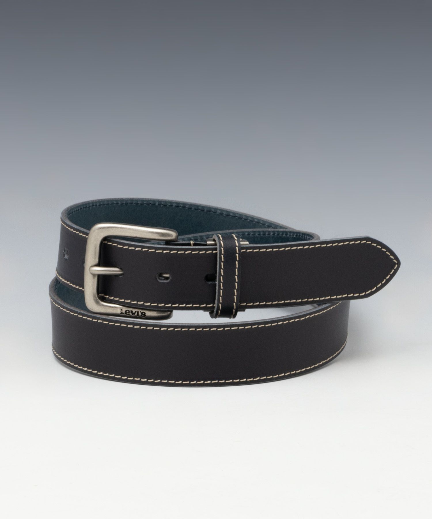 Levi's 35mmステッチカラーレザーベルト メンズ