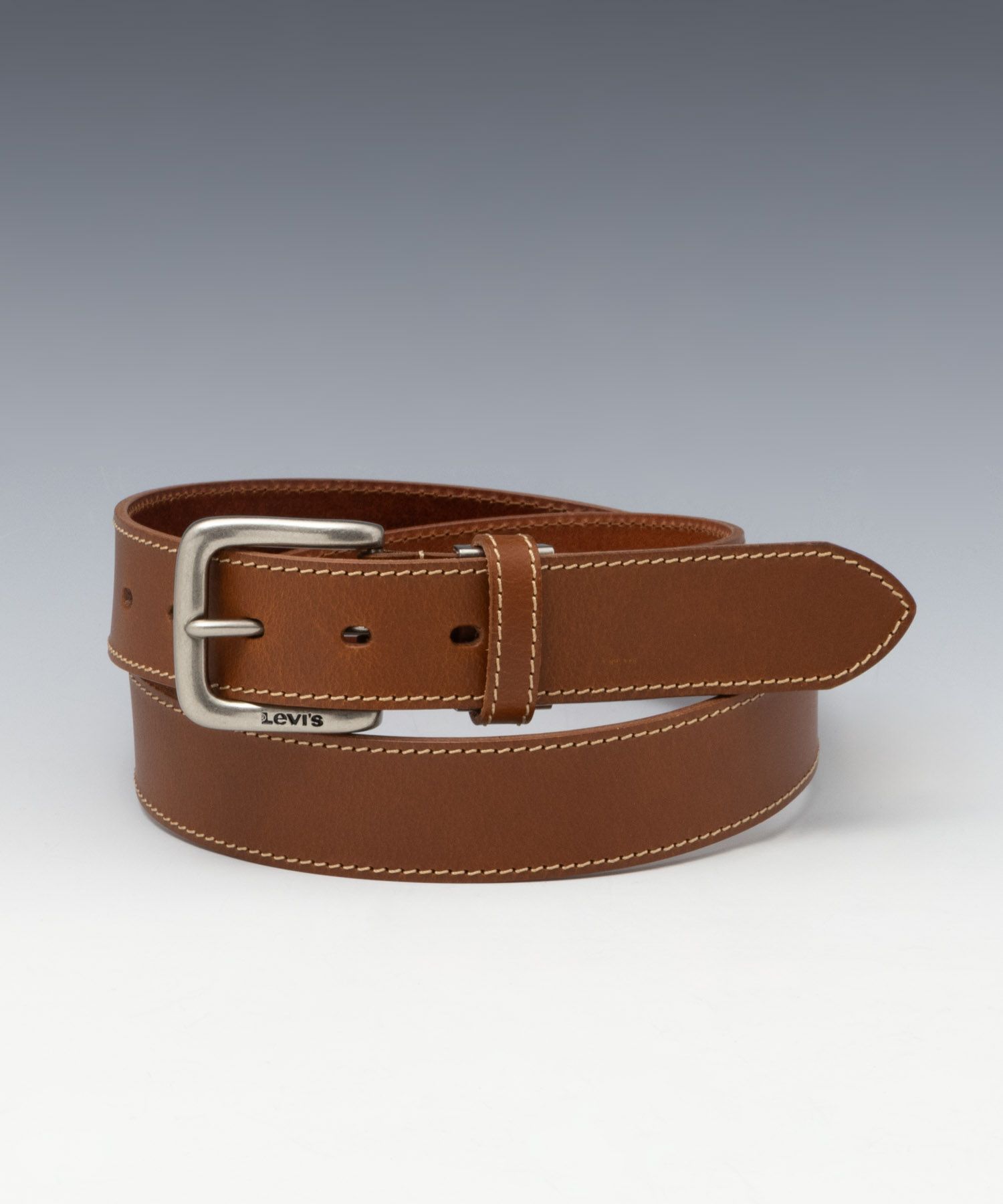 Levi's 35mmステッチカラーレザーベルト メンズ