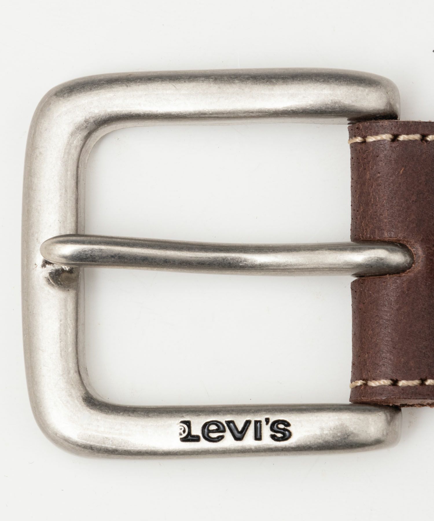 Levi's 35mmステッチカラーレザーベルト メンズ