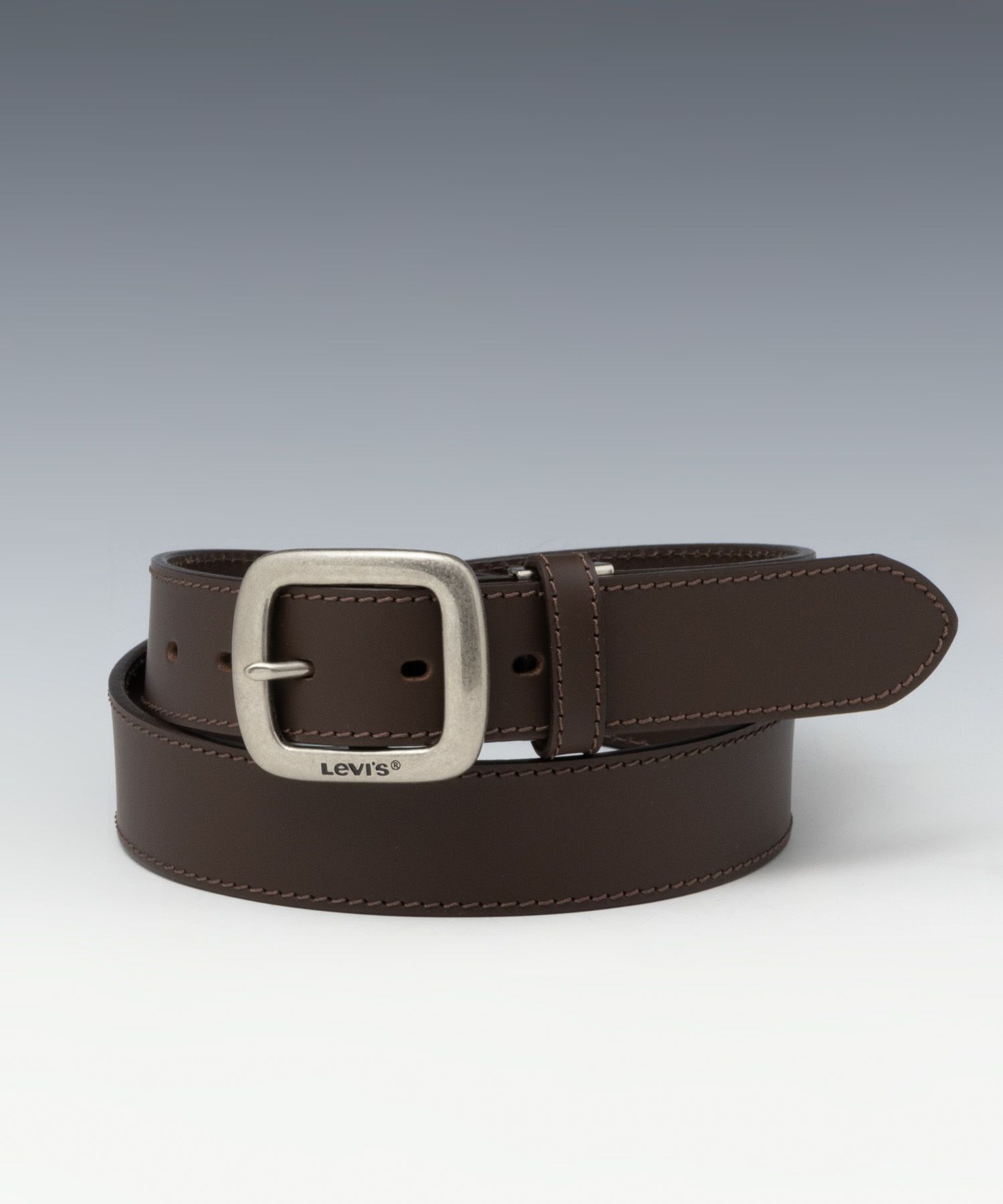 Levi's 35mmステッチベーシックレザーベルト メンズ