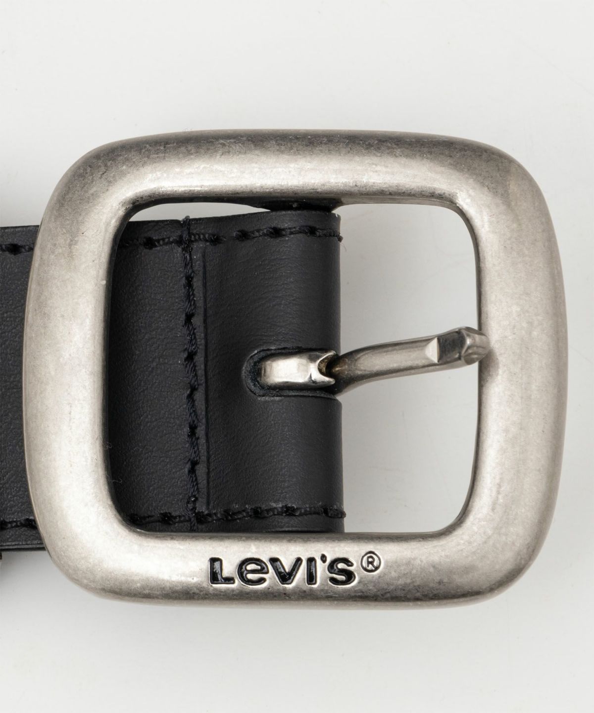 Levi's 35mmステッチベーシックレザーベルト メンズ