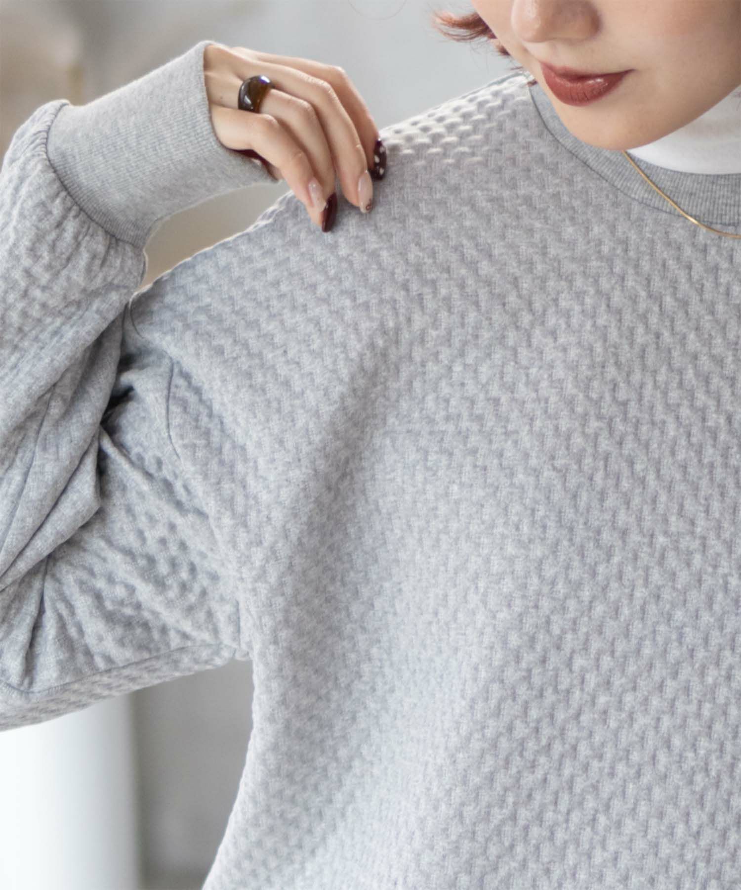 nAvy ふくれジャガードプルオーバー レディース ネコポス 対応商品