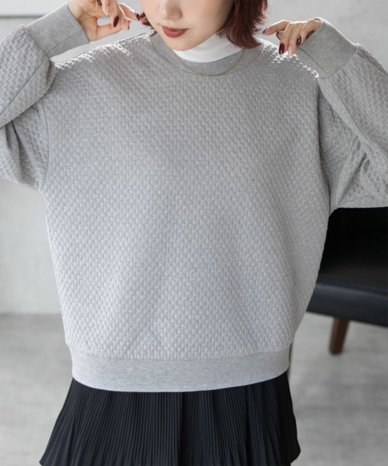 nAvy  ふくれジャガードプルオーバー レディース メール便 対応商品商品画像-6