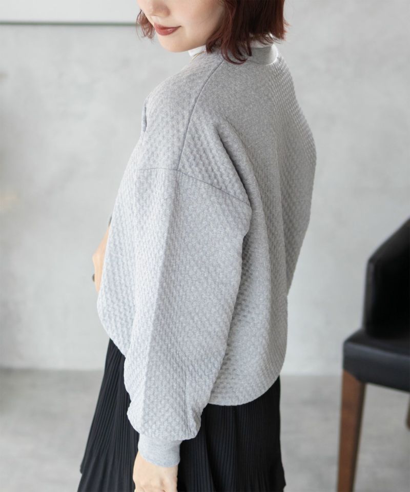 nAvy ふくれジャガードプルオーバー レディース メール便 対応商品商品画像-8