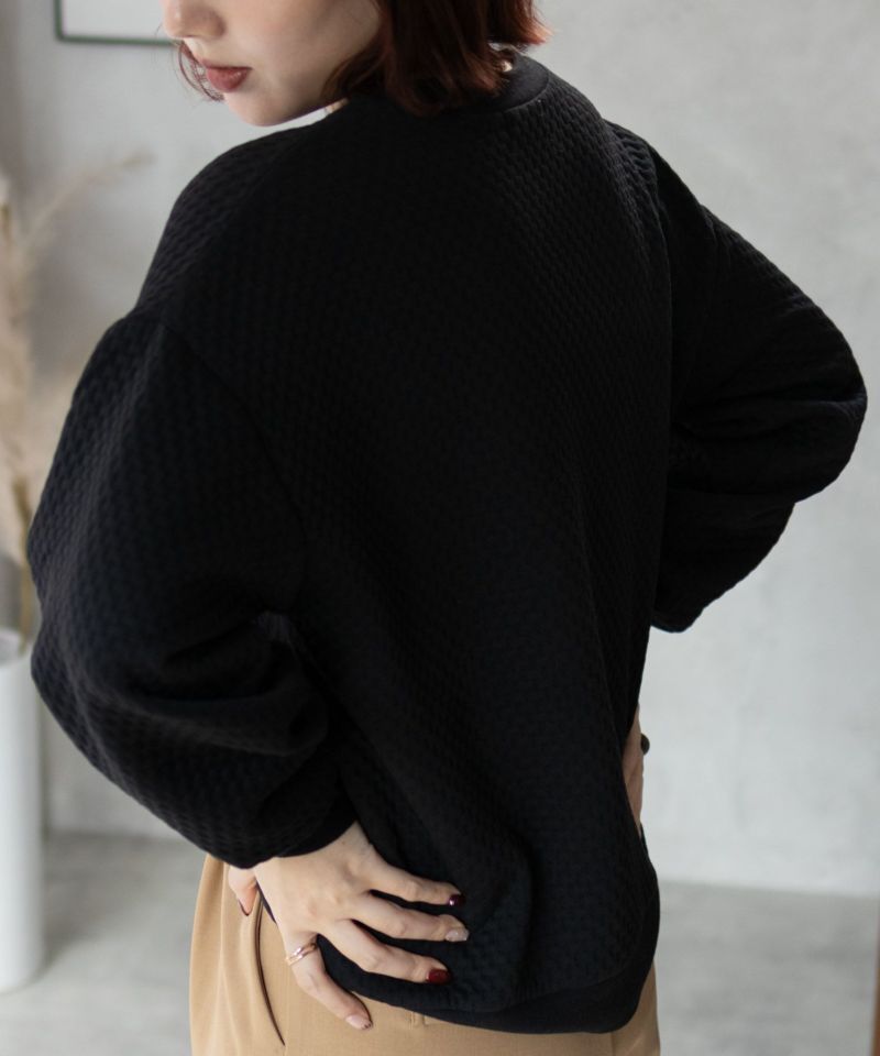 nAvy  ふくれジャガードプルオーバー レディース メール便 対応商品商品画像-19