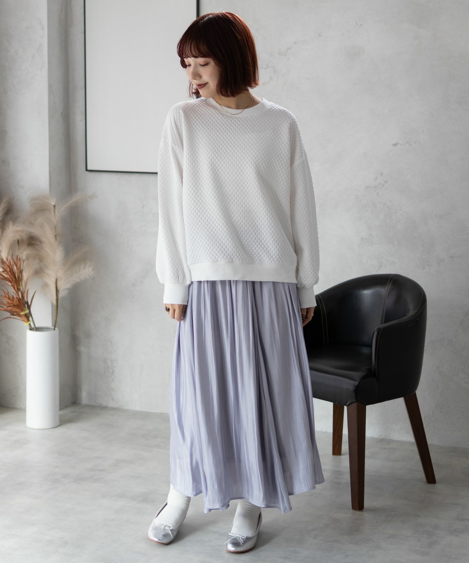 nAvy  ふくれジャガードプルオーバー レディース メール便 対応商品商品サムネイル-30