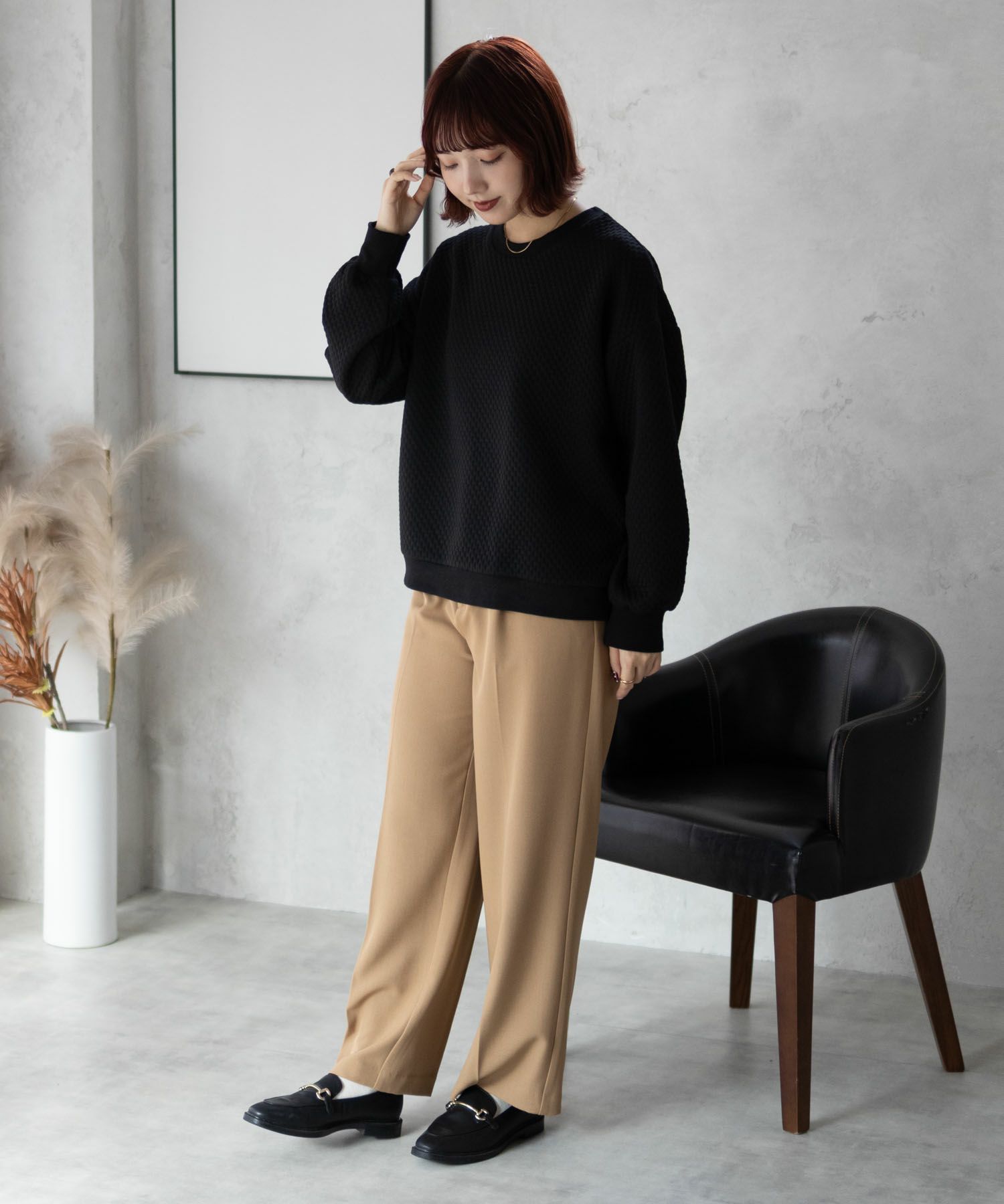 nAvy  ふくれジャガードプルオーバー レディース メール便 対応商品商品サムネイル-31