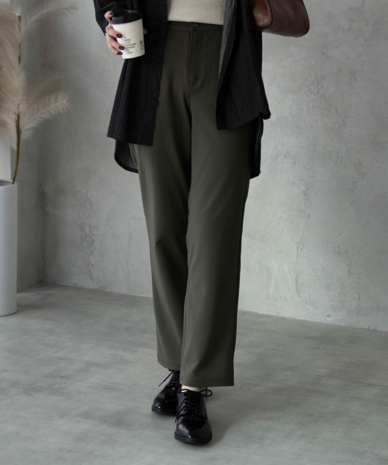 nAvy モイストタッチストレートパンツ レディース商品画像-10