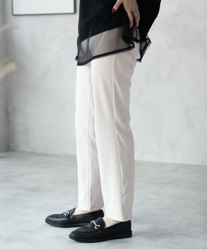 nAvy モイストタッチストレートパンツ レディース商品画像-16