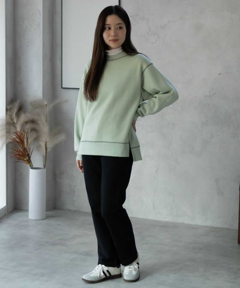 nAvy  モイストタッチストレートパンツ レディース商品画像-35